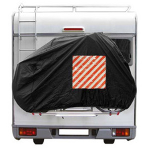 cartrend Housse de protection de vélo pour camping-car, noir