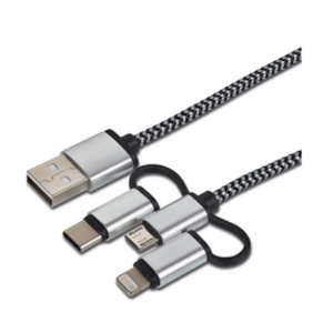 cartrend Câble de données et de chargement 3en1, Lighting/