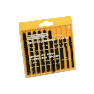 BRÜDER MANNESMANN Kit de lames de scie sauteuse, 10 pièces