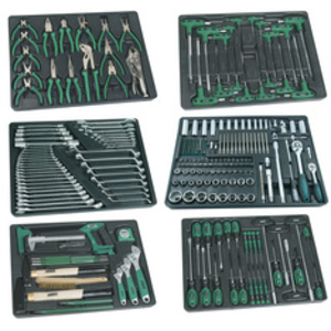 BRÜDER MANNESMANN Servante d'atelier, équipé, 321 pièces