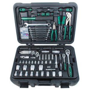 BRÜDER MANNESMANN Malette à outils, 122 pièces