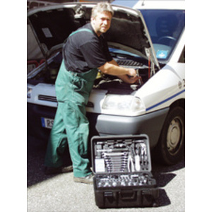 BRÜDER MANNESMANN Malette à outils, 122 pièces