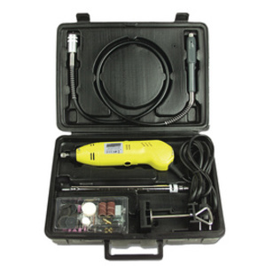 BRÜDER MANNESMANN Kit machine à poncer rapide, 80 pièces