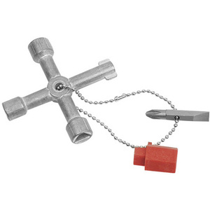 BRÜDER MANNESMANN Mini-clé en croix pour armoire électrique