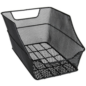 FISCHER Panier de vélo 'BIG' pour porte-bagage, noir