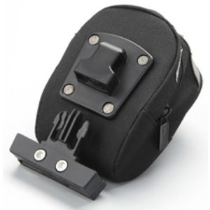 FISCHER Sacoche pour selle de vélo, noir/gris