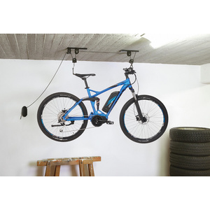 FISCHER Porte-vélo élévateur PLUS, capacité: 30 kg, noir