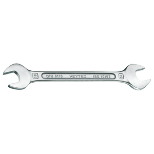 HEYTEC Clé à fourches, 19 x 22 mm, longueur: 236 mm