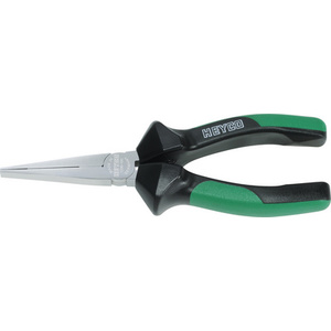 HEYCO Pince plate, longueur: 160 mm, vert/noir