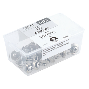 suki. Vis à t'le 4,5x25 mm, PZ2, 25 pièces