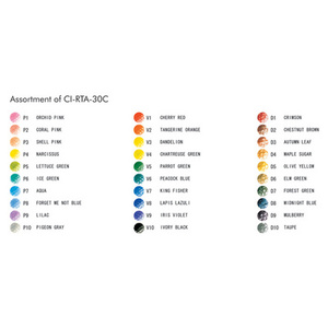 TOMBOW Kit crayon de couleur 'IROJITEN'-Rainforest,Set de 30