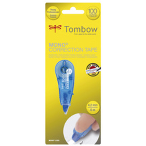 TOMBOW Roller de correction MONO CT-CCE4, 4,2 mm x 6 m, bleu