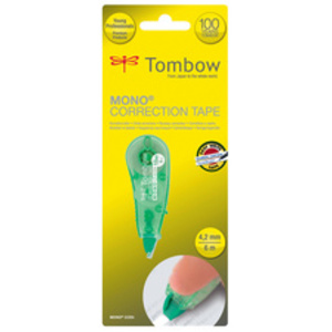 TOMBOW Roller de correction MONO CT-CCE4, 4,2 mm x 6 m, bleu