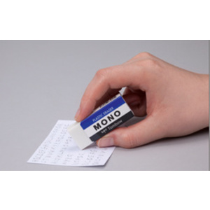 Tombow Gomme en plastique 'MONO M', blanc