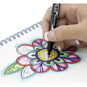 Tombow Feutre double pointe MONO twin, noir