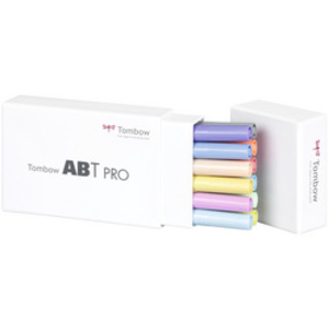 Tombow Marqueur ABT PRO, kit de 12, Pastel Colors