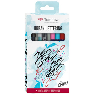 TOMBOW Set Urban Lettering, 7 pièces