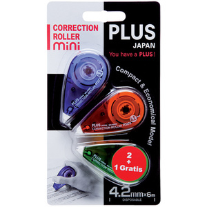 PLUS JAPAN Roller correcteur 'MINI', 4,2 mm x 6 m