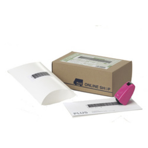 PLUS JAPAN Tampon de confidentialité Standard, blanc