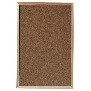 herlitz Tableau en liège, avec cadre en bois,
