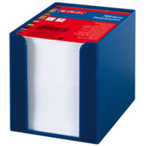 herlitz Boîtier pour bloc-notes, en plastique, 90 x 90 mm