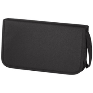 hama Etui pour CD/DVD, nylon, pour 104 CD/DVD, noir
