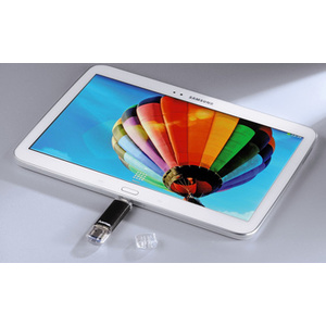 hama Clé USB 3.0 'Laeta Twin', 64 GB, noir