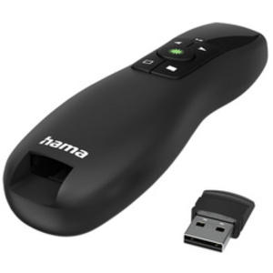 hama Pointeur/télécommande 'Greenlight-Pointer', 2,4 GHz