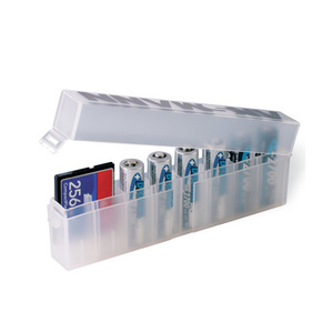 ANSMANN Boîte à piles à 8 compartiments, boîte de rangement