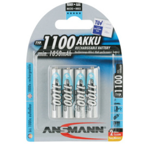 ANSMANN Pile rechargeable NiMH Premium, Micro AAA, 1.000 mAh