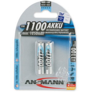 ANSMANN Pile rechargeable NiMH Premium, Micro AAA, 1.100 mAh