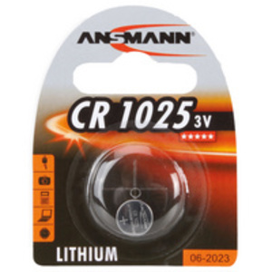 ANSMANN Pile bouton au lithium 'CR1220', 3,0 V, blister d'1