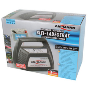 ANSMANN Chargeur pour batterie de voiture, 2 / 6 et 12 Volt