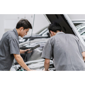 ANSMANN Lampe d'atelier à LED WL230B, gris/noir