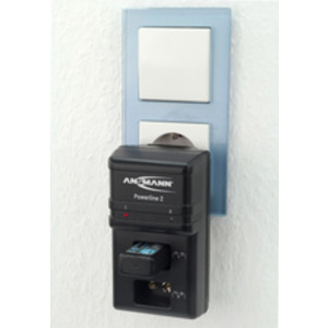 ANSMANN Chargeur intelligent Powerline 2, pour E-bloc 9 V