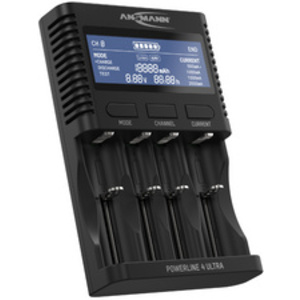 ANSMANN Chargeur universel Powerline 4 Ultra, noir