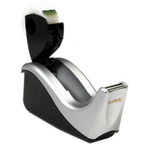 3M Scotch Dévidoir de bureau C60, rabattable, noir