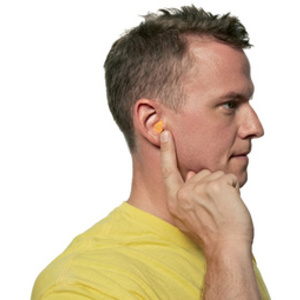 3M bouchons anti-bruit jetables 1100C, dans un sachet,orange