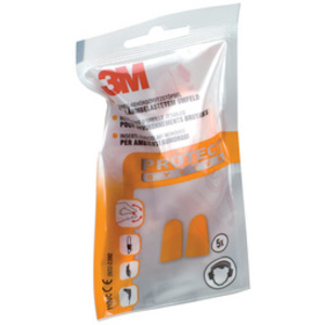 3M bouchons anti-bruit jetables 1100C, dans un sachet,orange