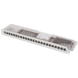 Telegärtner Support de module 19' avec 24 ports AMJ-S, T568A
