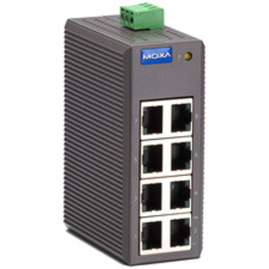 MOXA Unmanaged Industrial Ethernet Switch, 5 ports, EDS-205