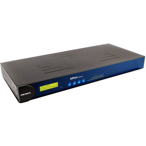 MOXA Industrial Ethernet Serial Device Server 19', 8 ports,