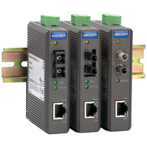MOXA Convertisseur média Industrial Ethernet, sans alarme