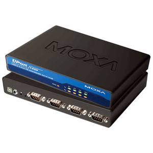 MOXA hub RS-232 avec port USB 2.0, 4ports,desktop, sans bloc