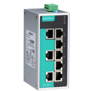 MOXA Unmanaged Industrial Ethernet Switch, 5 ports, EDS-205A
