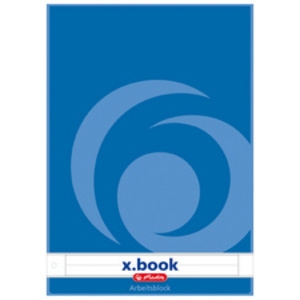 herlitz Bloc de bureau A4, 50 feuilles, ligné