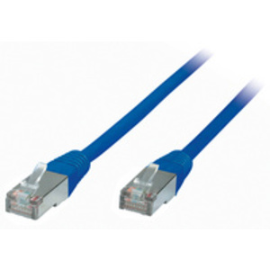 shiverpeaks Cable patch BASIC-S, cat. 6, S/FTP, 3 m, bleu