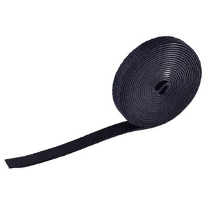 shiverpeaks BASIC-S Bande auto-agrippante, 19 mm x 1 m, noir