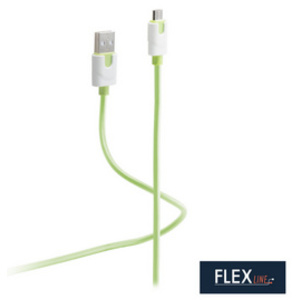 FLEXLINE Câble de chargement & de données, USB-A - USB-B