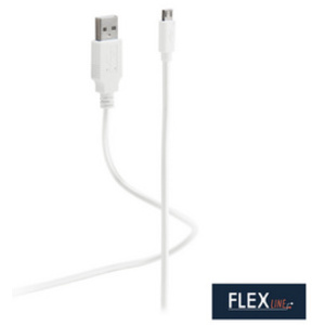 FLEXLINE Câble de chargement & de données, USB-A - USB-B